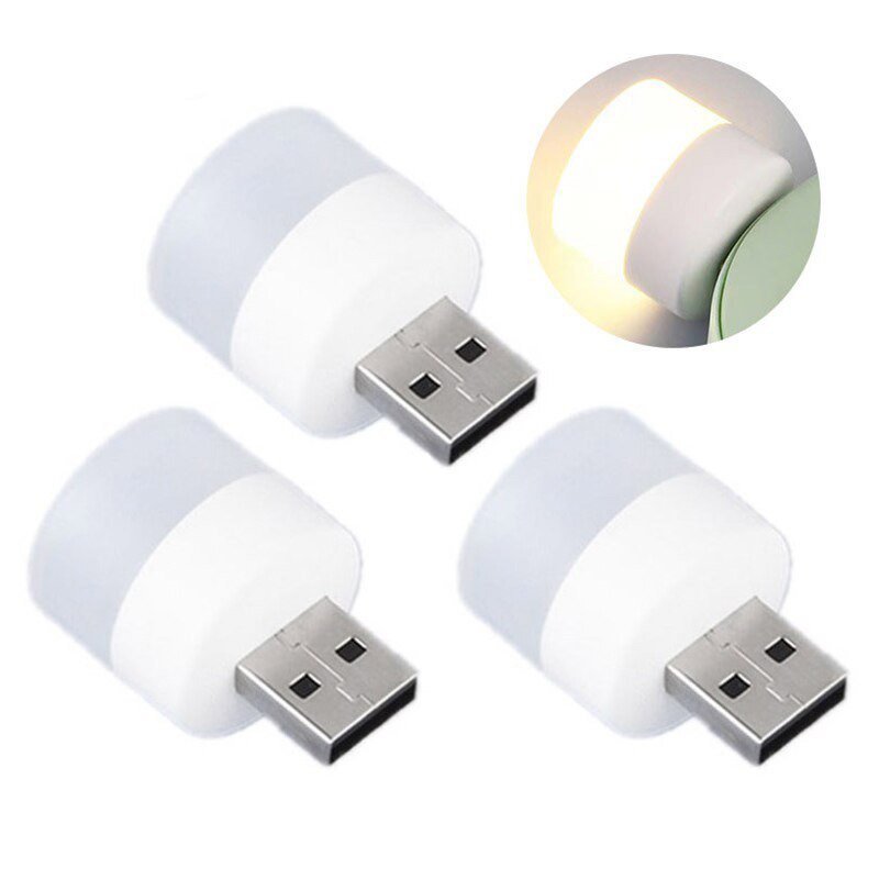 Lumière LED USB à mini bouton. Livraison GRATUITE!